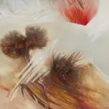 Judith Mason, The Dervish, oil on board
