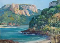 Hugo Naude, Port Edward, oil on board