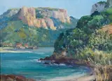 Hugo Naude, Port Edward, oil on board