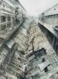 Alessandro Papetti, Office Renault, 2004, oil on canvas