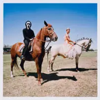 Mikhael Subotzky, Contestants in the Fancy Dress Competition at the Beaufort West Agricultural Show. Beaufort West, South Africa. 2006, 2006, Lightjet C-Print