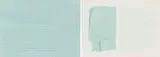 Maja Marx, Site: Crease; Site: Sectional Green, two, cotton thread on paper