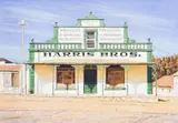 John Kramer, Harris Bros., Merchants, Grabouw, 2000, oil on canvas