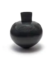 Ntombi Nala, Uphiso, burnished and pit fired clay