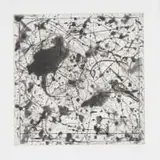 William Kentridge, Bird Catching, 2006, drypoint and acquatint Hahnemühle warm White 300gsm paper