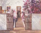 Lucy Mary Wiles, Stellenbosch Gate, oil on board