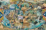 Willie Bester, Rainbow Nation, 1990, mixed media on board