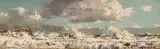 Otto Klar, Seascape, oil on board