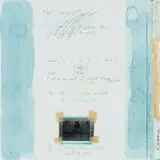 Nina Romm, Abstract Collage with Text