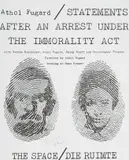 Margaret Hillhorst, Statements After An Arrest Under the Immortality Act, poster