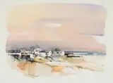 Derric Van Rensburg, Landscape with Houses