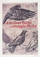 The Magic Flute, Poster by William Kentridge, photolithograph on paper, sold May 2026