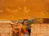 Peter Webber, Brown Abstract, 1982, oil on paper