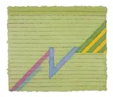 Lynda Ballen, Zap, paper pulp and pigment, in a Perspex box