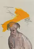 Wilma Cruise, Monoprint VI, 2011, monotype on paper