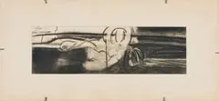 Stanley Pinker, Nude Study, charcoal on paper