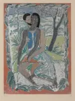 Edward Wolfe, Song of Songs, twelve, offset lithographs on aluminum-lined paper