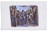 Azaria Mbatha, Untitled (Baptism of Christ I), 1960, colour screenprint on paper