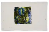 Azaria Mbatha, Archangel Gabriel, 1960, colour screenprint on paper