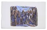 Azaria Mbatha, Untitled (Baptism of Christ II), 1960, colour screenprint on paper