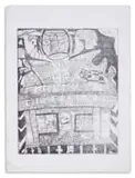 Twins Seven-Seven, The Baptist Church of Bush of Ghosts, 1960, etching on paper