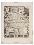 Twins Seven-Seven, The Baptist Church of Bush of Ghosts, 1960, etching on paper