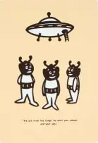 Brett Murray, We Are from the Congo..., 2004, colour screenprint on paper