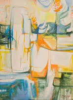 Anna Vorster, Olympia, oil on canvasboard
