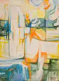 Anna Vorster, Olympia, oil on canvasboard