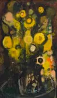 Elizabeth Sebök, Still Life, oil on board