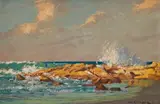 Willem Hermanus Coetzer, Scottburgh Beach Scene