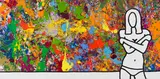 Richard Scott, Me Me Me, 2011, oil on canvas