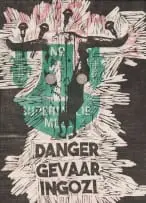 Ayanda Mabulu, Danger Gevaar Ingozi, 2022, mixed media with found objects