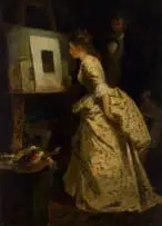 George Clark Stanton, The Art Critic, 1874, oil on canvas