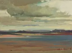 After the Storm: Karoo by Walter Westbrook, oil on canvas laid down on board, sold Apr 2026