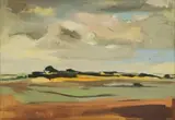 Walter Westbrook, Abstract Landscape, 1969, oil on canvas