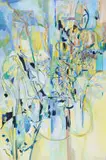 Judy Shear, Abstract Still Life, 2024, acrylic on canvas