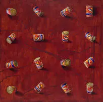 Henk Serfontein, Still Life with Lucky Star, 2002, oil on panel