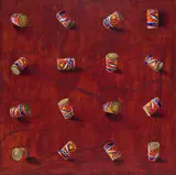 Henk Serfontein, Still Life with Lucky Star, 2002, oil on panel