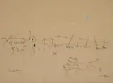 Pieter Wenning, Lourenço Marques, 1917, mixed media with pen on paper