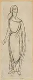 Anna Vorster, Kore (Maiden), 1965, etching on paper