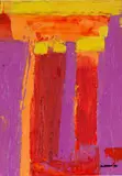 Trevor Coleman, Abstract in Red and Orange