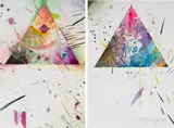 Matthew Hindley, Abstract with Triangles, two