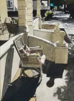 Denby Meyer, Untitled (Exterior), watercolour on paper