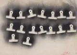 Richard Forbes, Untitled (Clips), 2006, charcoal on paper