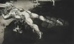 Diane Victor, Freddie, 1992, etching on paper
