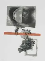 Ezrom Legae, Quarter to Twelve to Implosion, from the Johannesburg Centenary Print Portfolio, 1986, colour screenprint on paper
