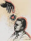 Christiaan Diedericks, Untitled (Figure, Hand and Heart II)