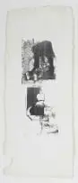 Wilma Cruise, Seated Figures, 1996, lithograph on handmade paper