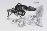 Diane Victor, The Awakening, lithograph on paper